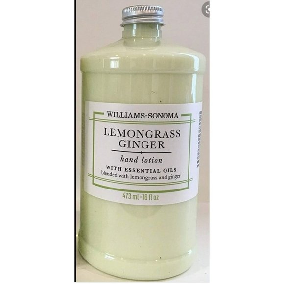 Williams Sonoma Hand Lotion Essential Oils Lemongrass Ginger - Picture 1 of 2